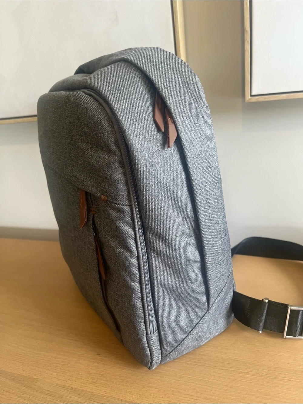 UPPABABY | New Diaper Bag Charcoal Melange